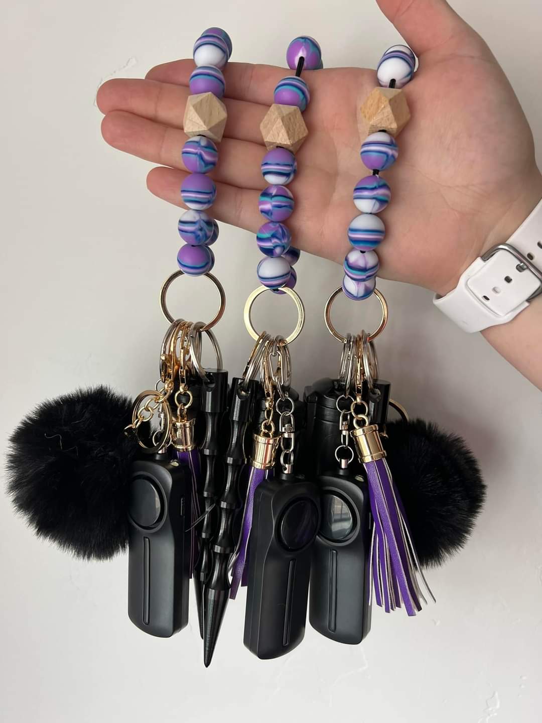 Purple and Black Swirl - With Pepper Spray