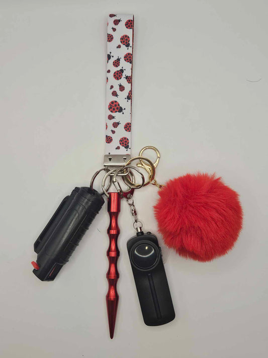 Ladybug Wristlet