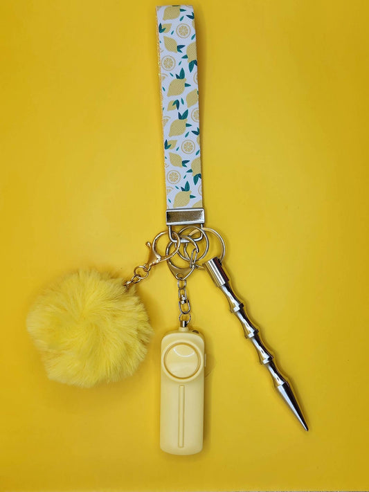 Lemon Wristlet - Without Pepper Spray